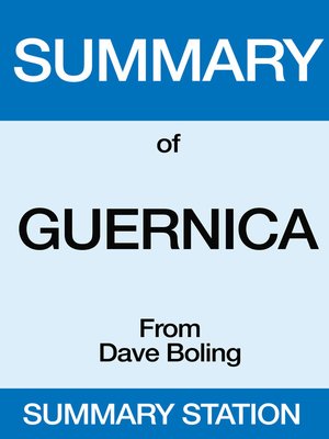 cover image of Summary of Guernica From Dave Boling